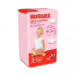 Подгузники Huggies Ultra Comfort для девочек размер 5 12-22 кг 15 шт