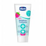 Зубная паста Chicco Клубника без фтора 12м+ 50 мл