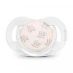 Пустышка Suavinex Poetry розовая 6-18м