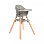 Стульчик для кормления 6в1 KikkaBoo Woody Grey