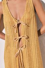 PM BW CROCHET TUNIC OL
