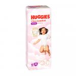 Трусики-подгузники Huggies ultra comfort для девочек размер 6 15-25 кг 38 шт