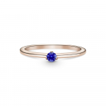 Кольцо PANDORA Rose со звездным синим кристаллом