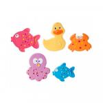 Мини-коврики для купания Canpol baby mini Colourful Ocean противоскользящие 5 шт