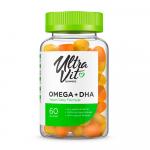 Комлпекс ULTRAVIT Gummies Omega 3+DHA 60 шт
