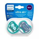 Пустышка Philips Avent Ultra Air SCF349/18 18м+ 2шт