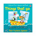 Книжка Jigsaws Things That Go 04 pieces