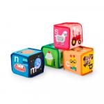 Кубики развивающие мягкие Baby Einstein Be alpha