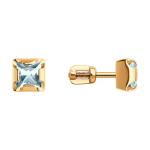 072 - Серьги 728703 Au 585