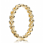 PANDORA Shine heart ring