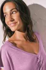MMC SCRUNCH TOP PINK