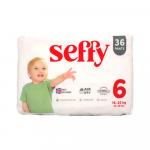 Подгузники-трусики SEFFY Размер 6 16-25 кг 36 шт