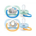 Пустышка  Philips Avent Ultra Air ортодонтическая 0-6м