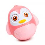 Игрушка-неваляшка Пингвин Huanger Roly Poly розовый