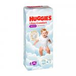 Трусики-подгузники Huggies Ultra Comfort Mega размер 4 Boy 46 шт