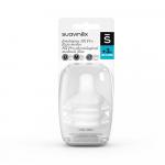 Соска Suavinex SX Pro физиологическая силиконовая размер М 3м+ 2 шт - -