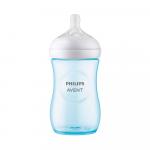 Бутылочка для кормления Philips Avent Natural Response голубая 1м+ 260 мл