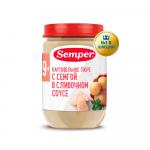 Пюре Semper картофельное пюре с семгой в сливочном соусе 9м+ 190 гр