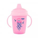 Поильник-непроливайка WeeBaby с ручками 6м+ 240 мл