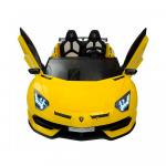 Машина для катания желтая LAMBORGHINI 12V*14AH