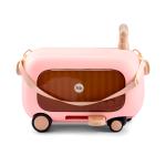 Чемодан-каталка TRAVY pink HAPPY BABY