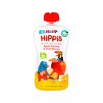 Пюре HiPP из яблок бананов с печеньем 6м+ 100 гр