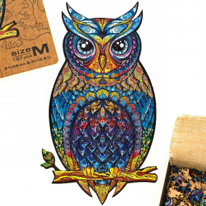 Unidragon Charming Owl-Чарующая сова размер М (186 деталей)