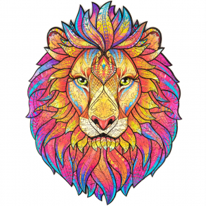 Unidragon Mysterious Lion-Таинственный Лев размер M (192 деталей)