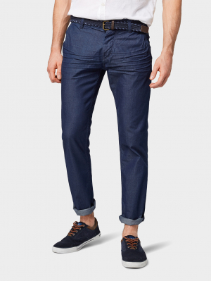 chambray pants, Rinsed Blue Denim, 29/34