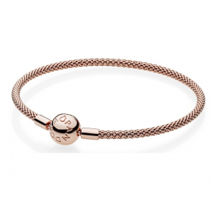 PANDORA Rose mesh bracelet