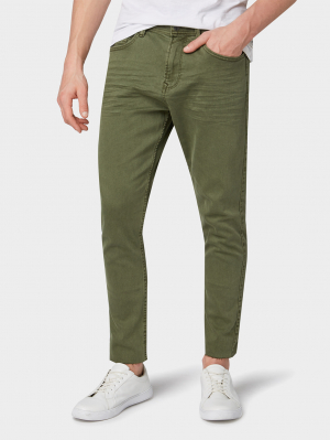 cropped CONROY co, Dusty Olive Green, 30