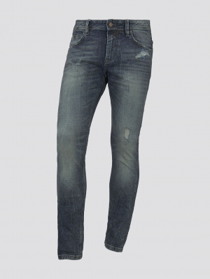 s, Destroyed Mid Stone Blue Denim, 30/34