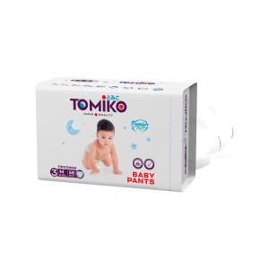 Подгузники-трусики tomiko m (6-10 кг) 58 шт