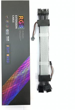 Soft Hard RGB 2*8pin Extension Cable