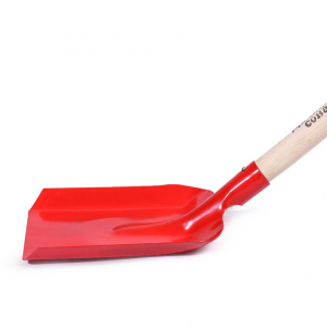 Лопата совковая с черенком (Китай, красный)