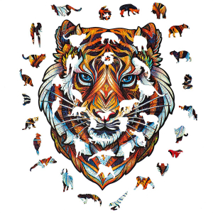 Unidragon Lovely Tiger-Милый тигр размер M (181 деталей)