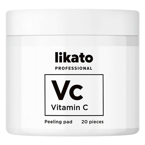 LIKATO professional Пилинг-пэды для совершенной кожи с AHА - кислотами и витамином С 80 мл