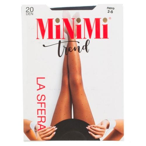 Minimi колготки женские LA SFERA 20 Mini Nero размер 4