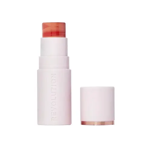 REVOLUTION РУМЯНА В СТИКЕ SILK BLUSH BLUSHER STICK Pinched Light Pink