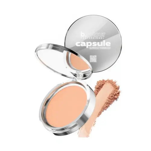 7DAYS B.COLOUR PRO CAPSULE Пудра для лица матирующая SuperStay 24H / 04 Honey, 7,3 г