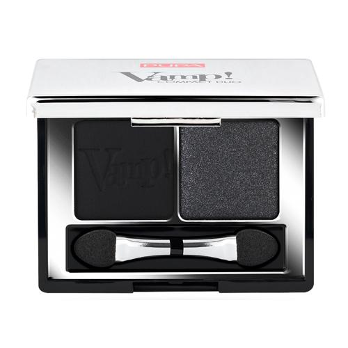 PUPA  Компактные двойные тени VAMP! DUO тон 007 темная ночь