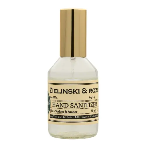 Zielinski & Rozen  Sanitizer Hand Spray 199 Black vetiver, Amber  Санитайзер Спрей для рук 199 Черный ветивер, Амбра 50мл