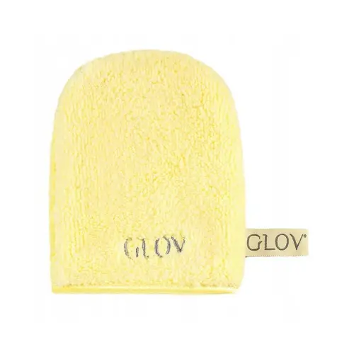 GLOV WATER-ONLY MAKEUP REMOVER AND SKIN CLEANSING MITT Baby Banana INT W5