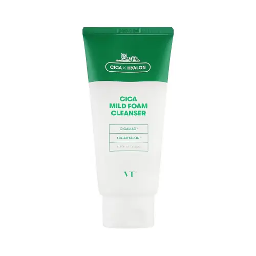 VT CICA MILD FOAM CLEANSER Очищающая пенка для чувствительной кожи лица 300 мл