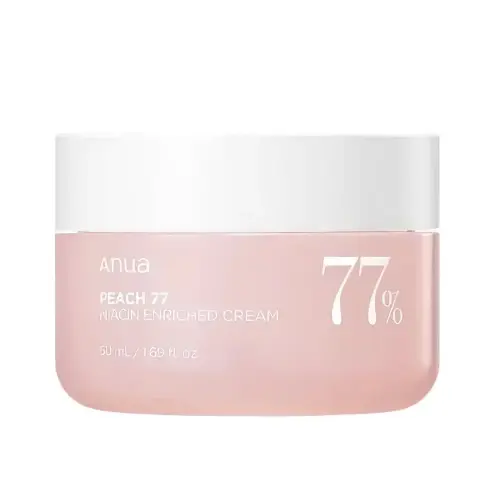 ANUA PEACH 77 NIACIN ENRICHED CREAM Питательный крем с 77% экстракта персика и ниацинамидом 50ml