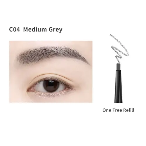 CATKIN STYLIST EYEBROW PENCIL Карандаш для бровей C04 Grey 0.15г