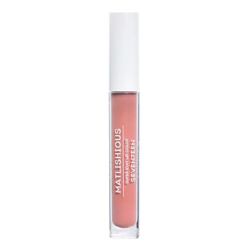 Seventeen Жидкая помада-блеск MATLISHIOUS SUPER STAY LIP COLOR т.04 светлый палисандр