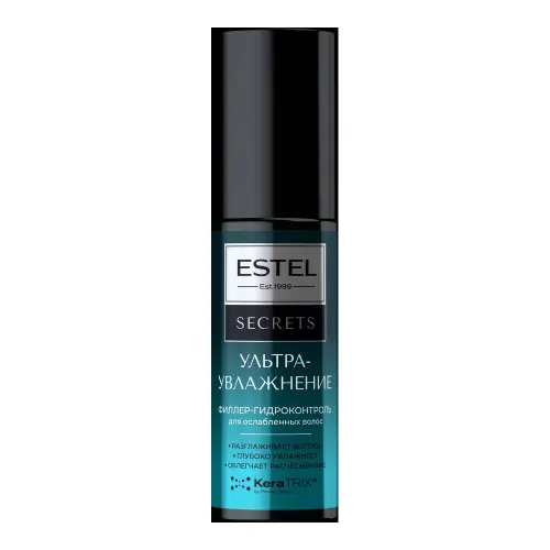 ESTEL SECRETS Филлер-гидроконтроль для ослабленных волос УЛЬТРАУВЛАЖНЕНИЕ