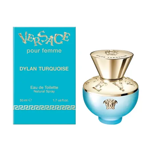 VERSACE POUR FEMME DYLAN TURQUOISE EDT NAT SPRAY 50ML