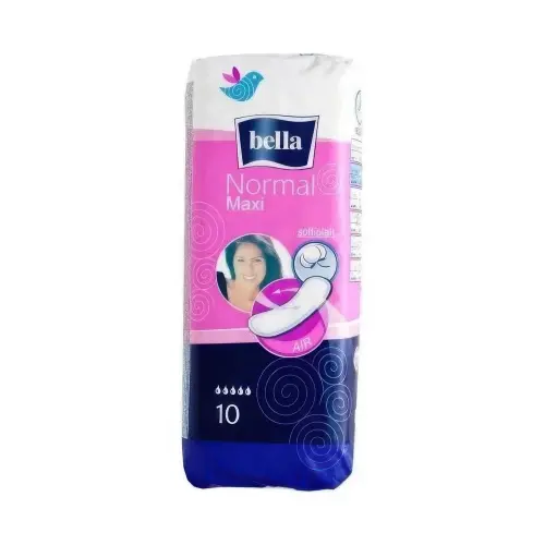Bella Прокладки ж/г впитывающие  NORMAL MAXI 10 в полиэтиленовой  упаковке